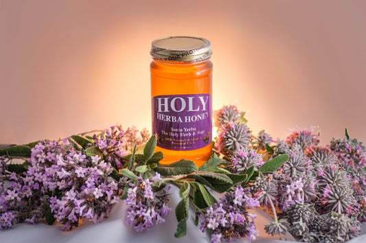 16oz HolyHerba Honey NO CBD